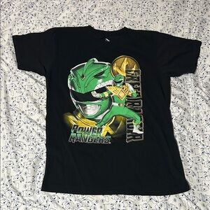 Green Power Ranger Graphic Tee Shirt